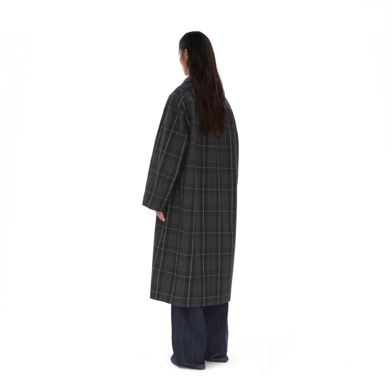 NUTH Trench Coats Women's Navy Blue-5