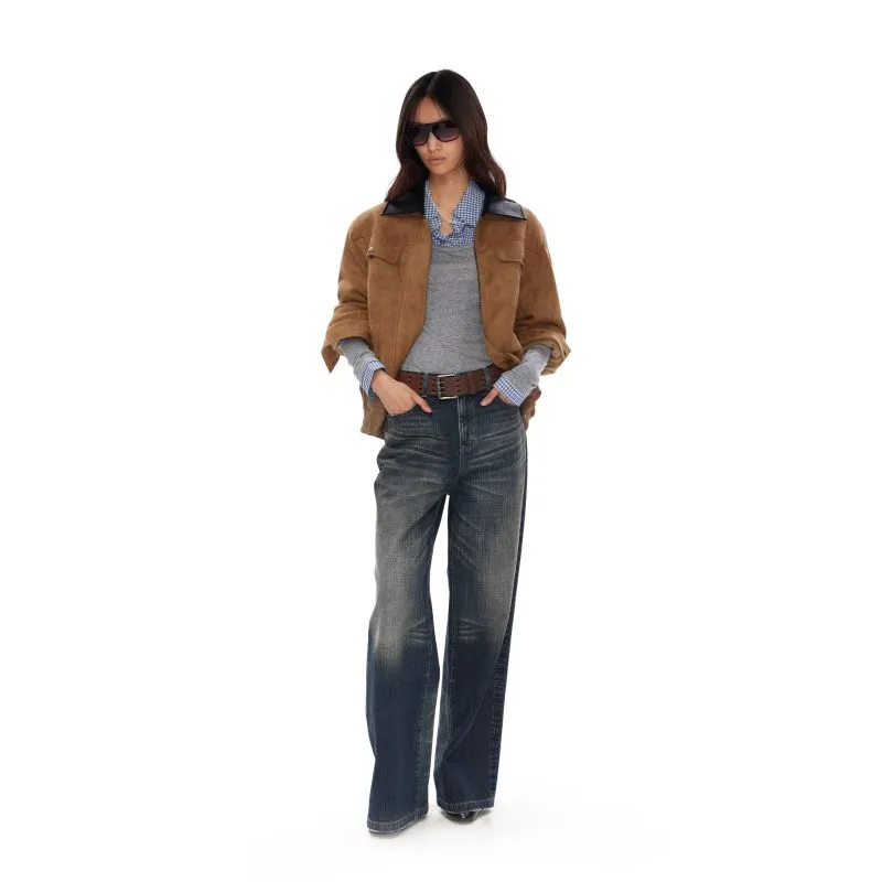 NUTH Leather Jacket Unisex Brown-5