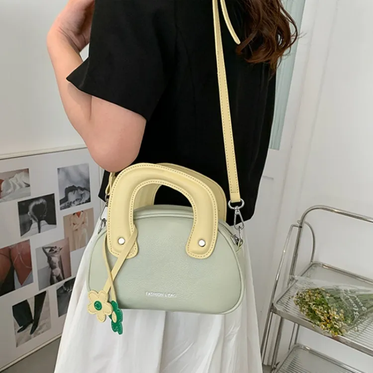 Elsvet PU Crossbody Handbags Regular Women's Blue/Purple/White/Black/Green-13