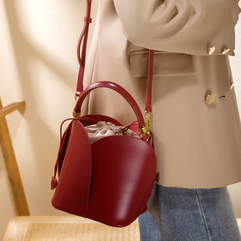 Elsvet PU One Shoulder Handbag Regular Women's Multicolor-3