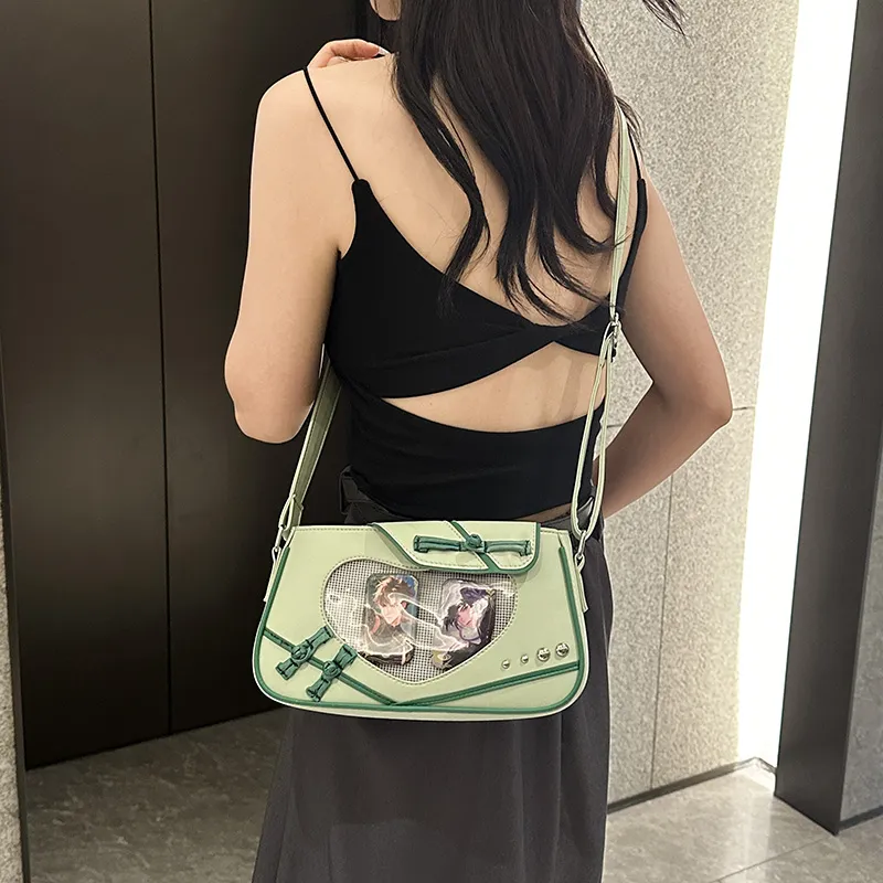 Elsvet PU Crossbody Bag, Shoulder Bag Regular Women's Multicolor-18