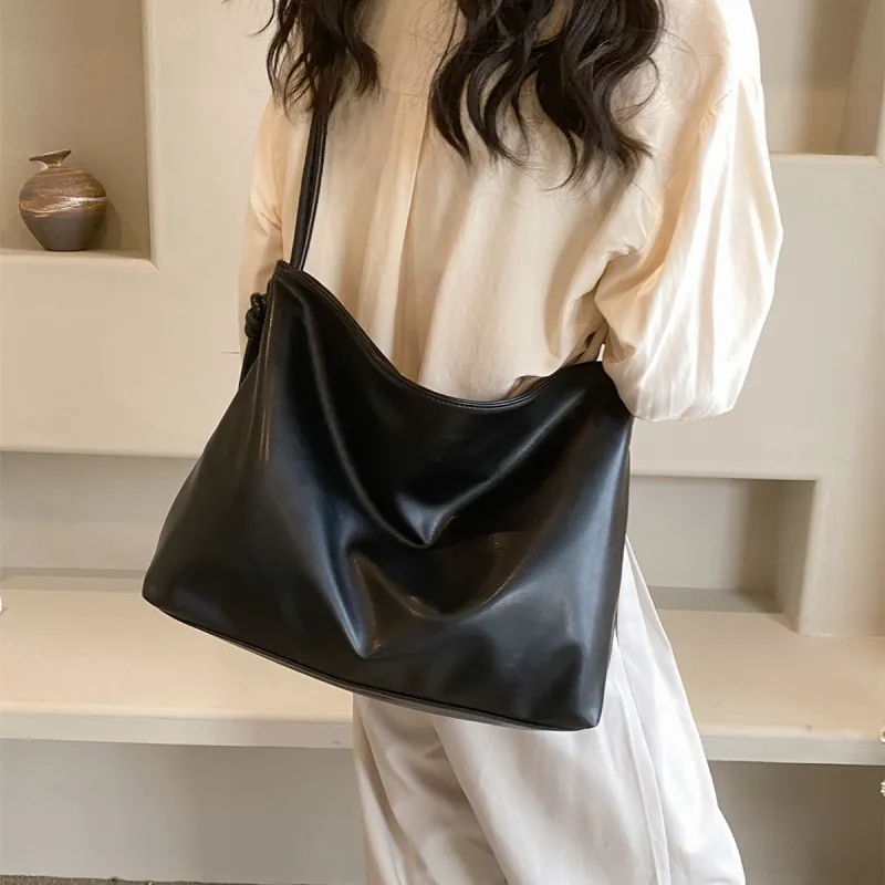 Elsvet PU Shoulder Bag, Crossbody Bag Women's White/Silver/Black/Pink-9