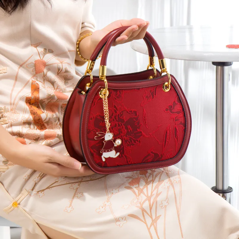 Elsvet Handbags Red-3