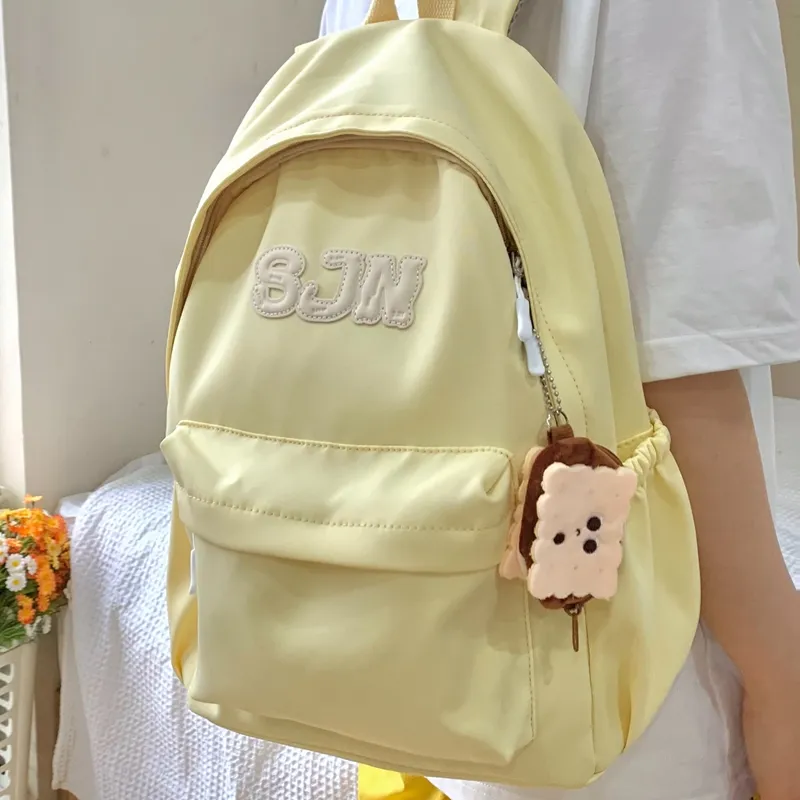 Elsvet Nylon Backpack Unisex Multicolor-13