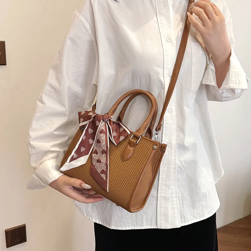 Elsvet PU One Shoulder Handbags Regular Women's Multicolor-18