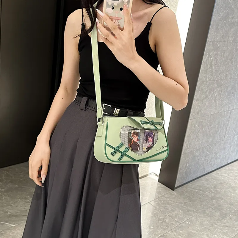 Elsvet PU Crossbody Bag, Shoulder Bag Regular Women's Multicolor-17