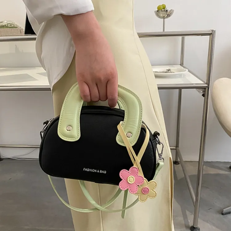 Elsvet PU Crossbody Handbags Regular Women's Blue/Purple/White/Black/Green-10