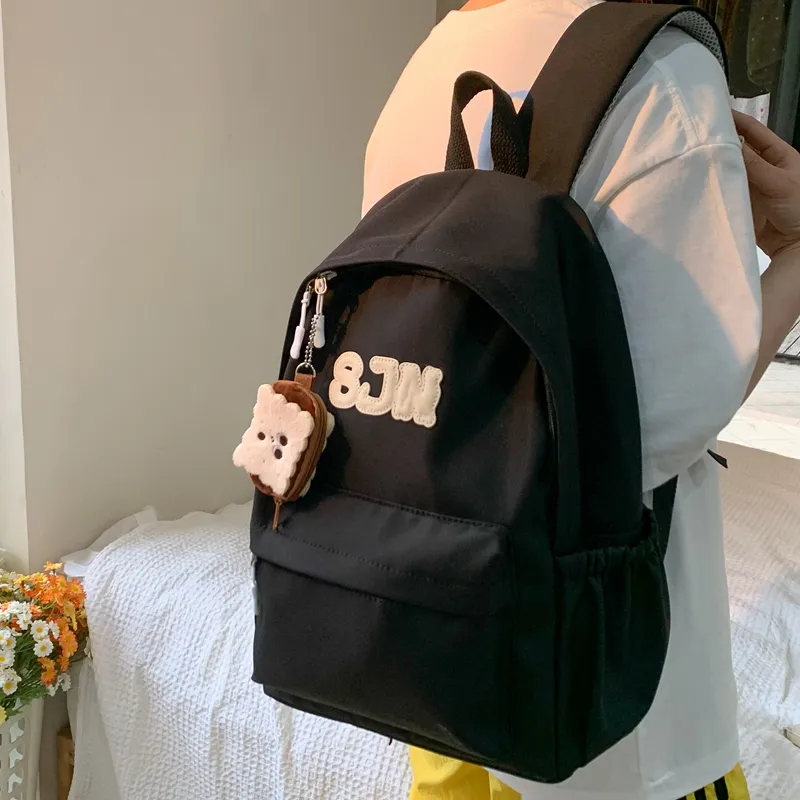 Elsvet Nylon Backpack Unisex Multicolor-1
