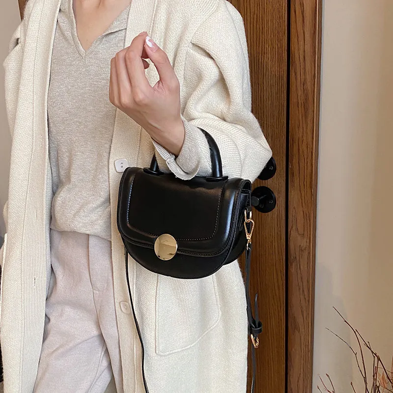 Elsvet PU Crossbody Bag, Shoulder Bag Regular Women's Black/Coffee/Brown/Red-2