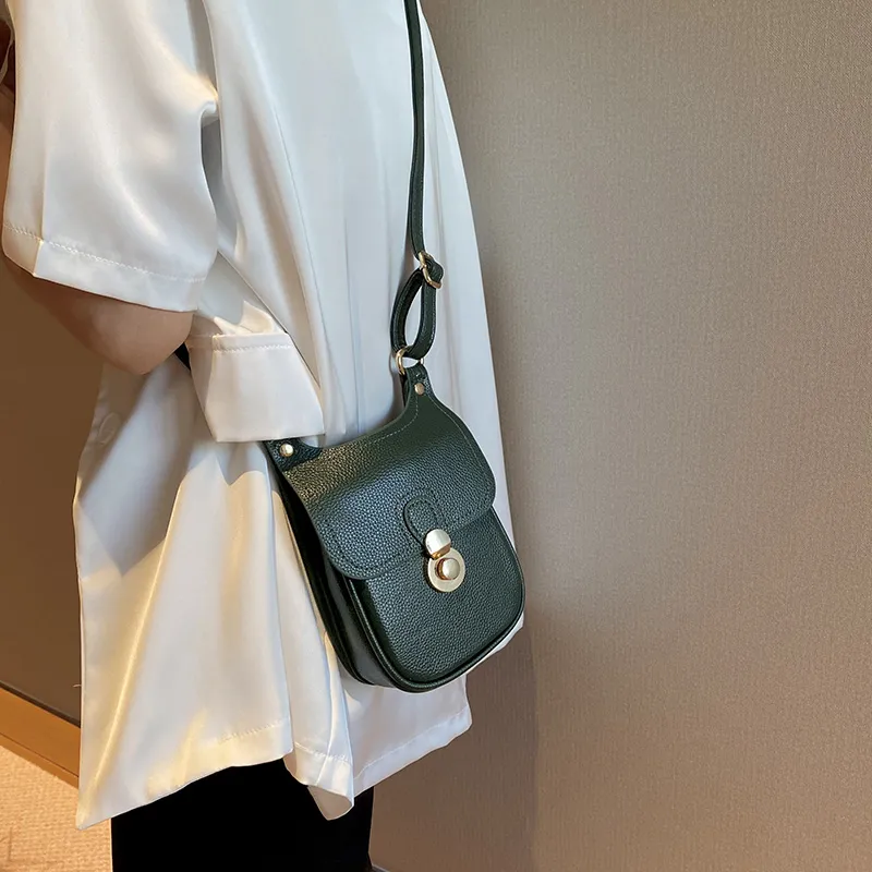 Elsvet PU Crossbody Bag, Shoulder Bag Regular Women's Burgundy/Light Brown/Black/Green-22