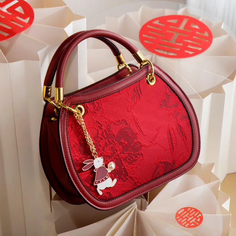 Elsvet Handbags Red-1