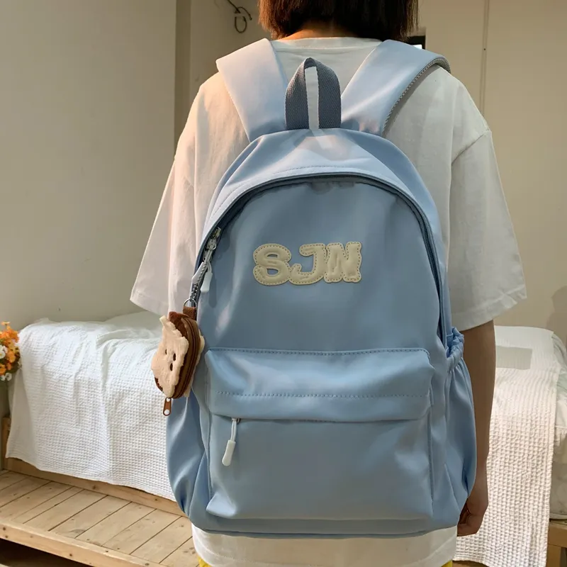 Elsvet Nylon Backpack Unisex Multicolor-7