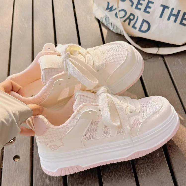 Luji Low Top Casual Shoes Women's Pink-11