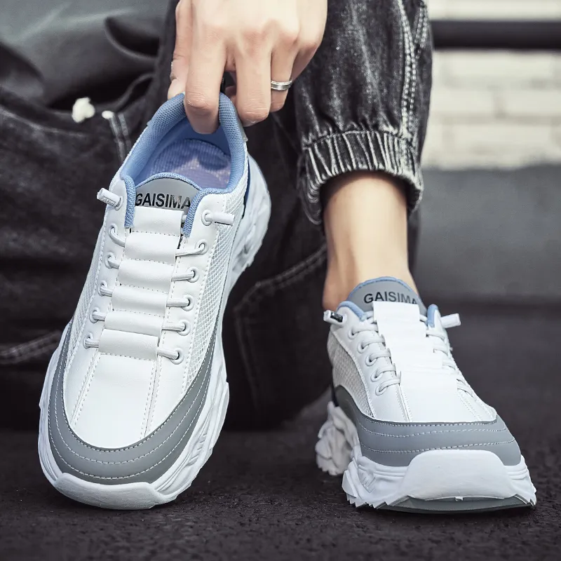 Luji Coverage Breathable Low Top Casual Shoes Men's-11