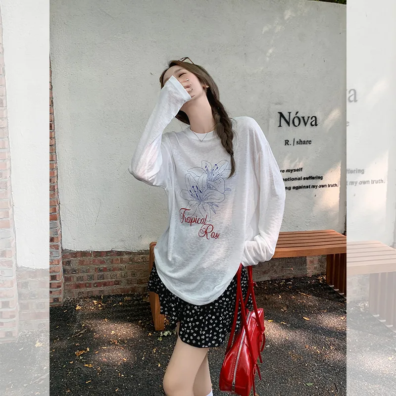 Princess Berdele Drop Shoulder Sleeve T Shirt Women's-5
