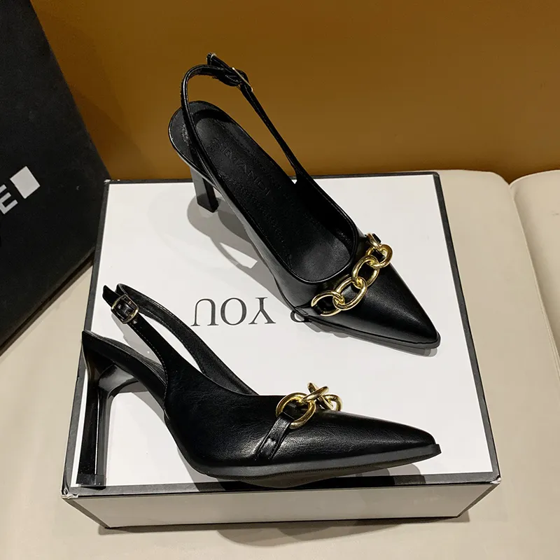 Luji Slim Heel High Heels Women's-5