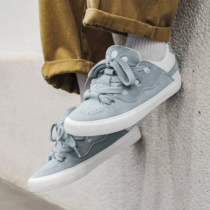 Luji Cushioning, Abrasion Resistant, Height Increasing, Breathable Low Top Skateboard Shoes Men's-4