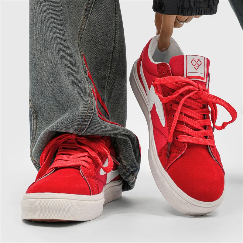 Luji Low Top Skateboard Shoes Men's-4