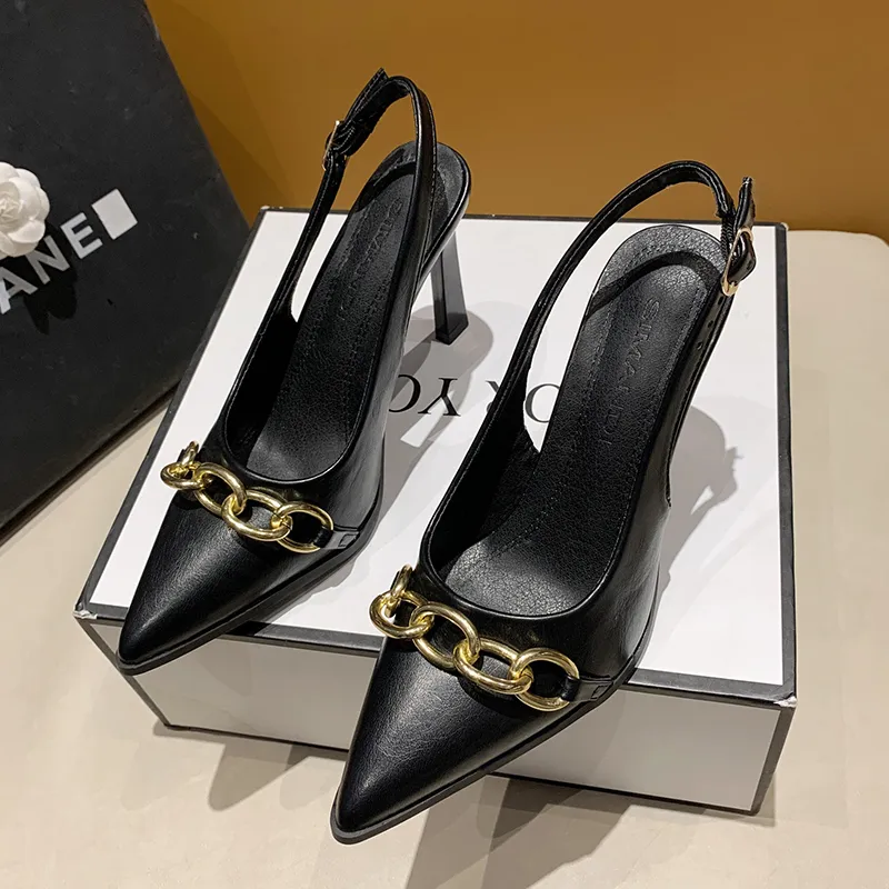 Luji Slim Heel High Heels Women's-4