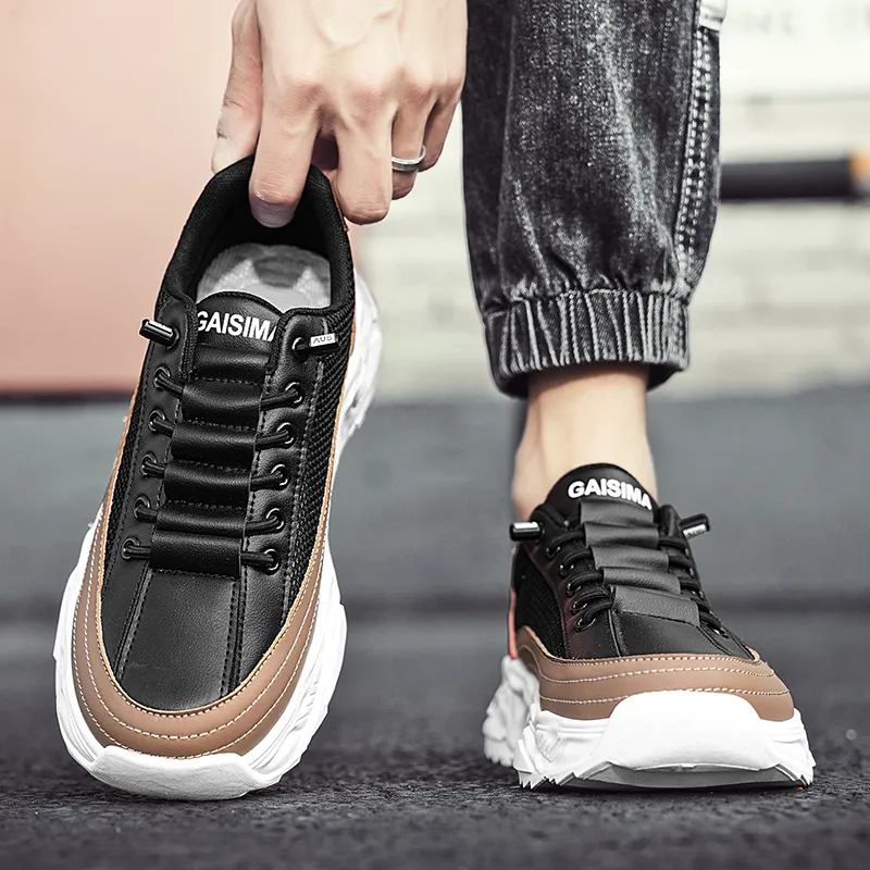 Luji Coverage Breathable Low Top Casual Shoes Men's-3