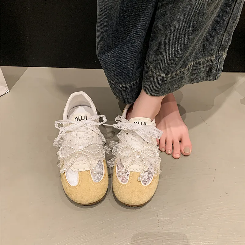 Luji Casual Shoes Women's Low Top Ecru-10