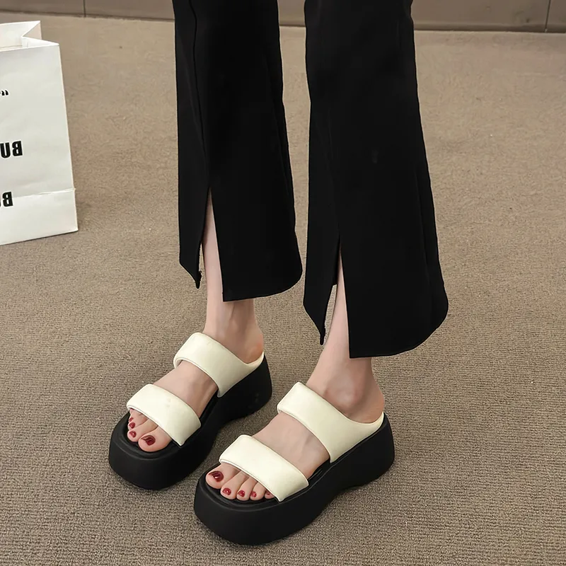Luji Slip Resistant Antibacterial Slide Slippers Women's-5