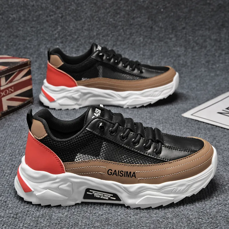 Luji Coverage Breathable Low Top Casual Shoes Men's-2