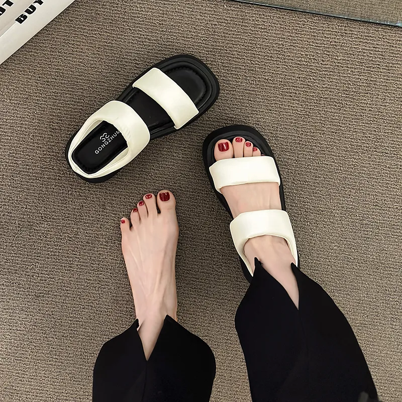 Luji Slip Resistant Antibacterial Slide Slippers Women's-3