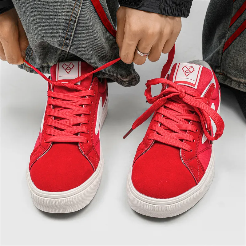 Luji Low Top Skateboard Shoes Men's-3