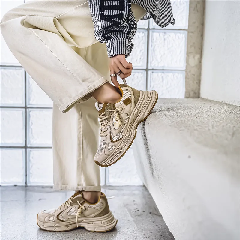 Luji Low Top Chunky Sneakers Men's-11