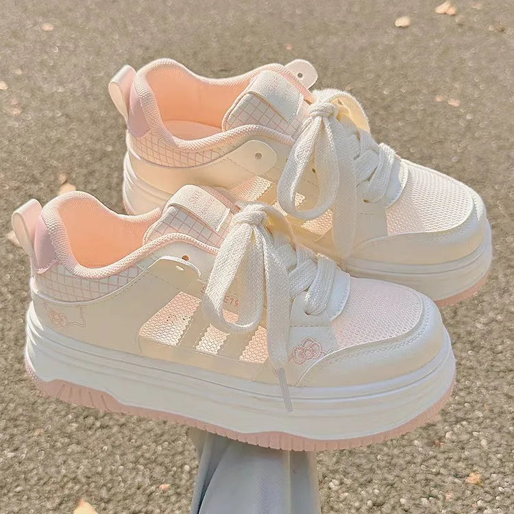 Luji Low Top Casual Shoes Women's Pink-3