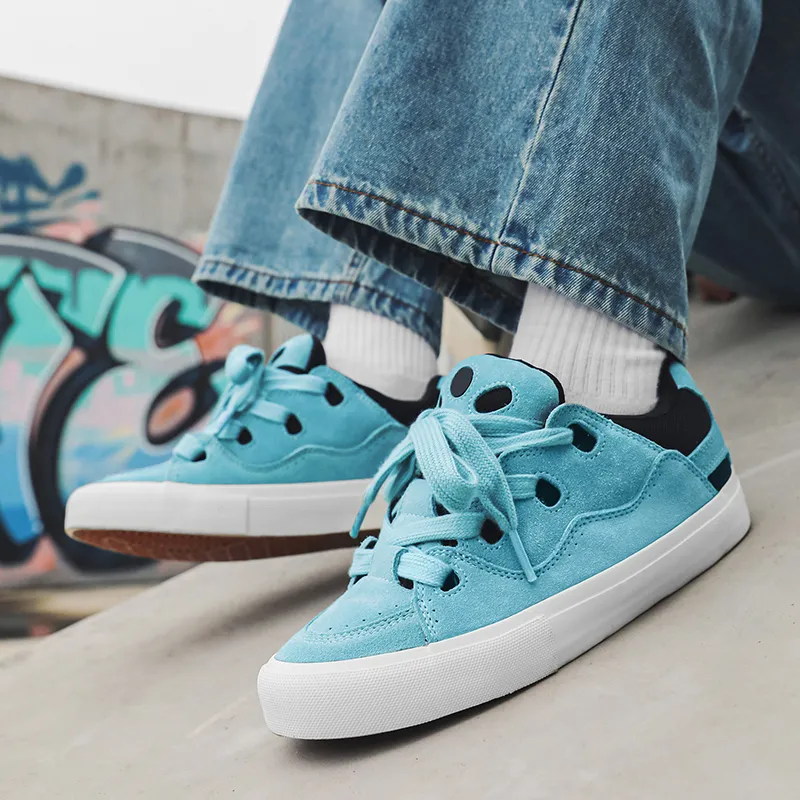 Luji Cushioning, Abrasion Resistant, Height Increasing, Breathable Low Top Skateboard Shoes Men's-10