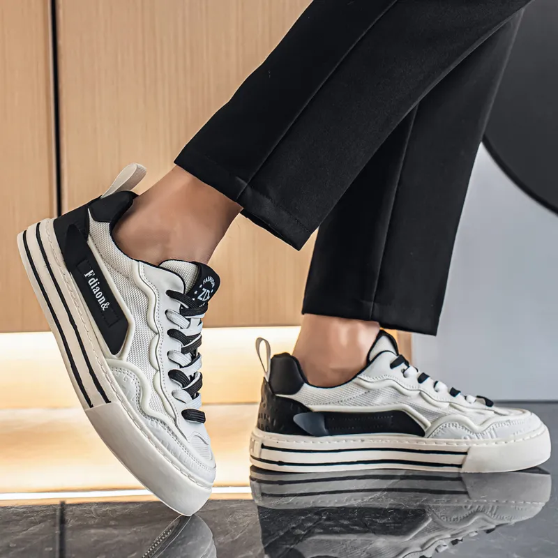 Luji Coverage Cushioning Low Top Skateboard Shoes Men's-4