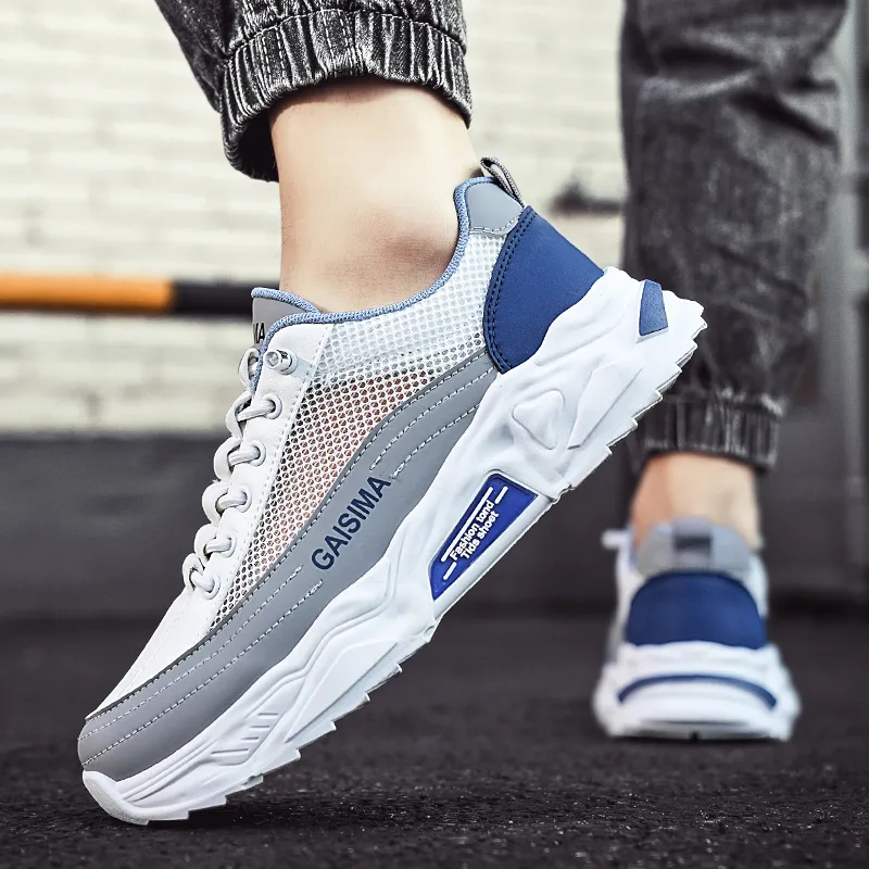 Luji Coverage Breathable Low Top Casual Shoes Men's-12