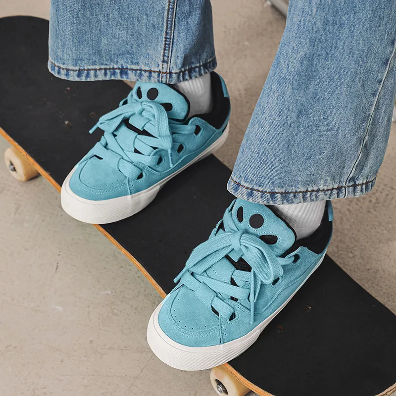 Luji Cushioning, Abrasion Resistant, Height Increasing, Breathable Low Top Skateboard Shoes Men's-12