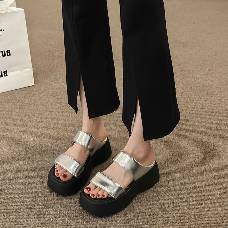 Luji Slip Resistant Antibacterial Slide Slippers Women's-10