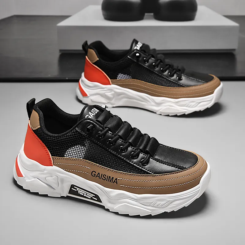 Luji Coverage Breathable Low Top Casual Shoes Men's-1