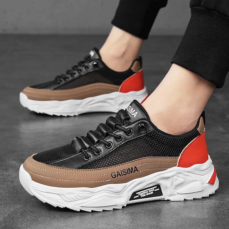 Luji Coverage Breathable Low Top Casual Shoes Men's-6