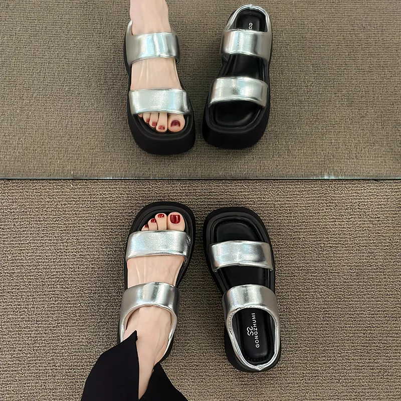 Luji Slip Resistant Antibacterial Slide Slippers Women's-8