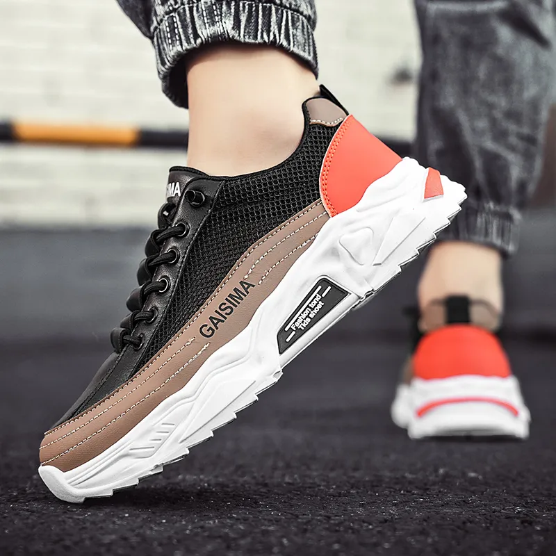 Luji Coverage Breathable Low Top Casual Shoes Men's-5