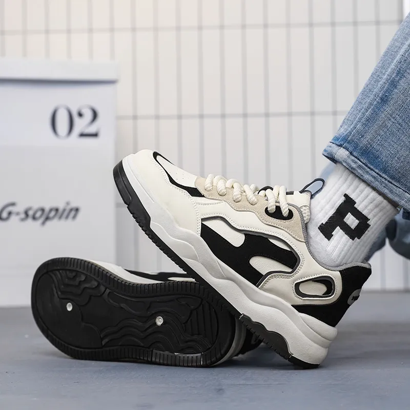 Luji Cushioning, Abrasion Resistant, Height Increasing Low Top Casual Shoes Men's-4
