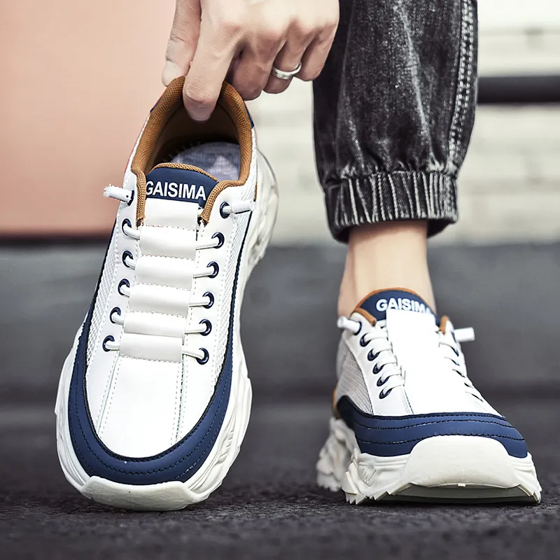 Luji Coverage Breathable Low Top Casual Shoes Men's-17