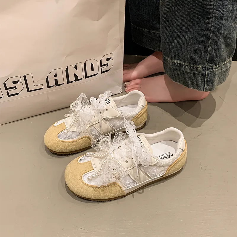 Luji Casual Shoes Women's Low Top Ecru-8