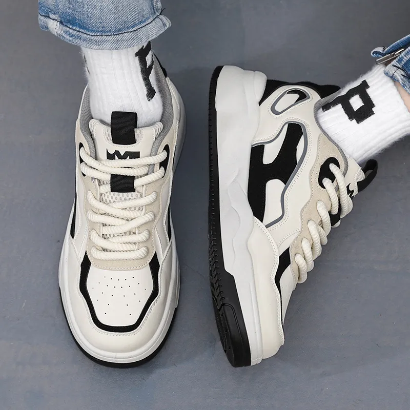 Luji Cushioning, Abrasion Resistant, Height Increasing Low Top Casual Shoes Men's-5