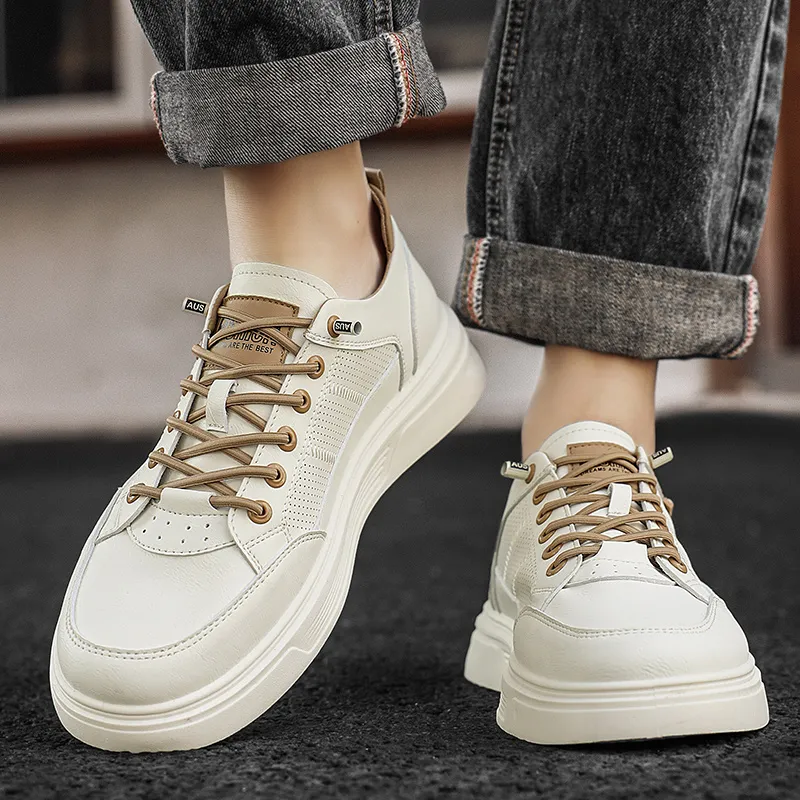 Luji Abrasion Resistant Coverage Low Top Casual Shoes Men's-5