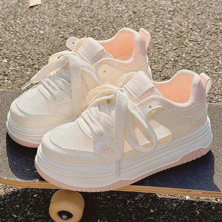 Luji Low Top Casual Shoes Women's Pink-7