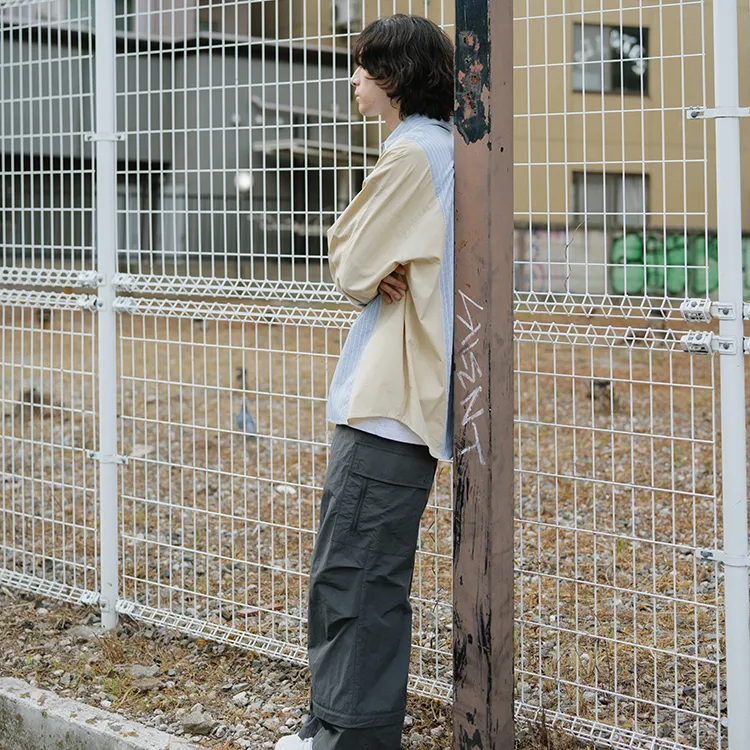 YOSHIYOYI Cargo Pants Men Dark Gray-5