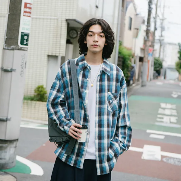 YOSHIYOYI Shirts Unisex Blue-4