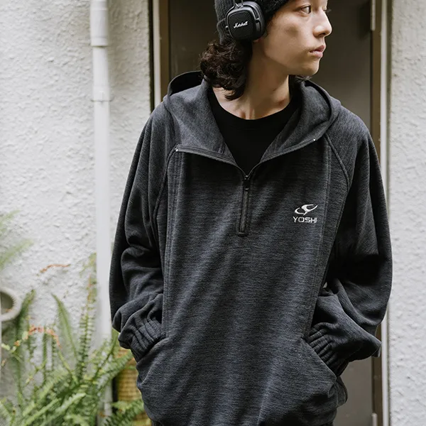 YOSHIYOYI Sweatshirt Unisex Dark Gray-4
