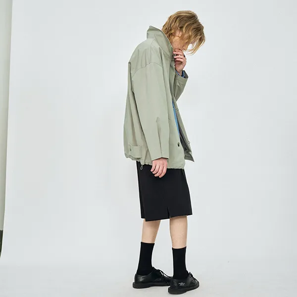 YOSHIYOYI Jacket Unisex Light Green-2